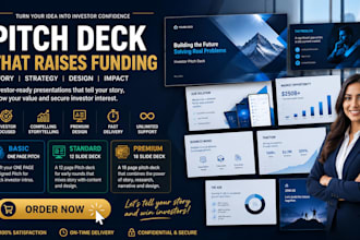 craft your story with a pitch deck to raise investor funding