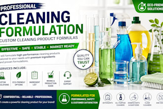 create private label cleaning product formulations