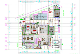 professional autocad 2d architectural drafting services