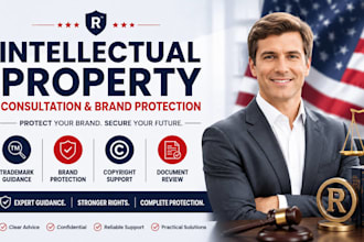 be your intellectual property lawyer or trademark and brand protection