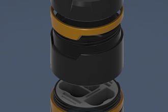do professional 3d cad modeling and 2d to 3d conversion
