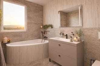 create photorealistic 3d bathroom renders