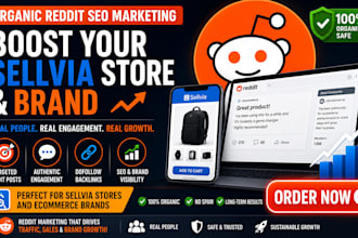 do organic reddit seo marketing to boost your ecommerce sellvia store and brand