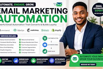 create omnisend klaviyo abandoned cart mailchimp brevo shopify email automation
