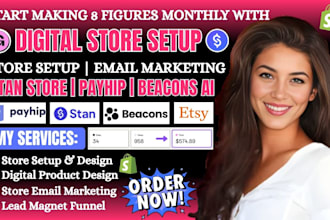 setup stan store, pinterest marketing for stan store, beacons ai, gumroad, whop