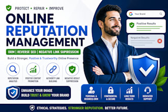 do reverse SEO and online reputation management for your business
