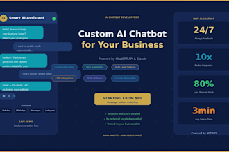 build a custom ai chatbot for your business