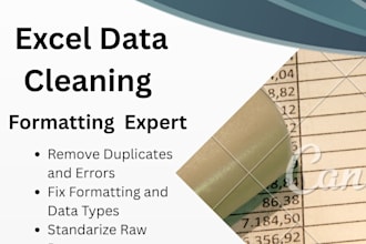 clean, format, and organize your messy excel spreadsheets