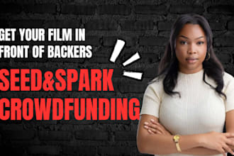 promote your seed and spark campaign to donors
