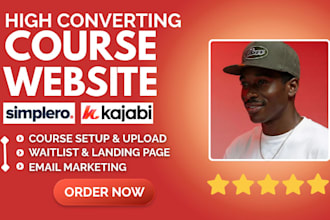 simplero website design kajabi course website design simplero kajabi