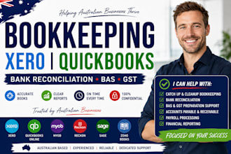 do australian bookkeeping xero myob reckon  bank reconciliation bas gst for sme