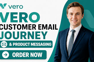 setup vero customer email journey and product messaging