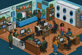 retro pixel game art isometric pixel game asset props pixel background animation