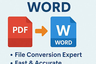 convert PDF files to editable word documents