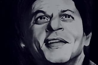 draw a realistic customize pencil portrait or color pencil sketch