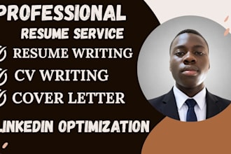 write a professional ats friendly resume, cover letter