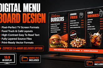 map digital menu board restaurant menu tv menu screen coffee shop menu price