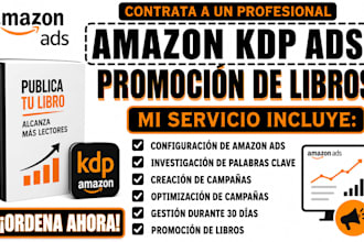hacer promocion de libros y marketing de ebook utilizando anuncios de amazon KDP