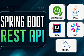 build secure spring boot rest apis and backend services