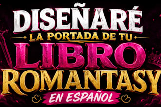 disenare la portada de tu libro romantasy en espanol