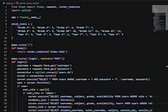 build websites with python