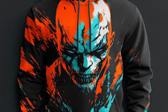 do hoodie mockup with your design