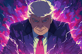 create editorial cartoon artwork