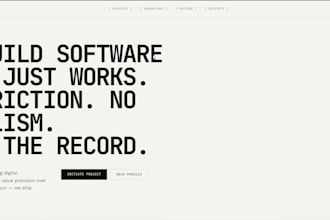 premium website designer specializing in saas
