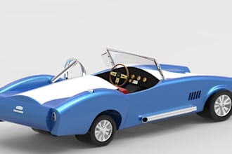 do 3d modelling for any vehicle