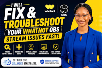 fix and troubleshoot your whatnot obs stream issues fast