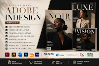 indesign brochure design, adobe indesign layout magazine pdf, adobe illustrator