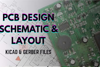 design professional pcb schematic and layout