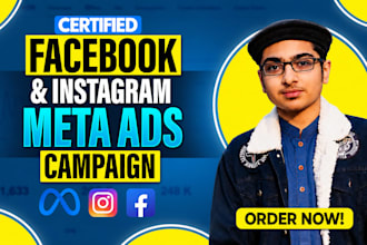 be your meta ads expert for facebook and instagram
