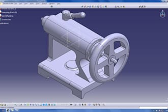 design industrial products, mechanical cad models, 3d printable parts, stl files