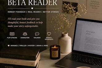 be your beta reader for books