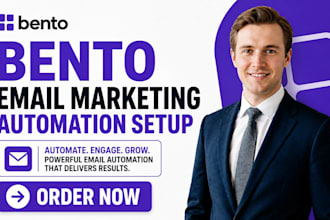 setup bento email marketing automation setup