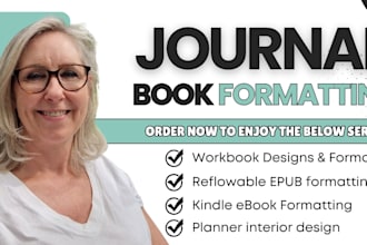 design christian journal planner, epub reflowable workbook on kindle formatting
