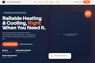 build and design a new website for you