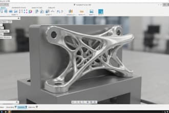 make 2d drawing, 3d cad models in solidworks, fusion 360, inventor, creo, ansys