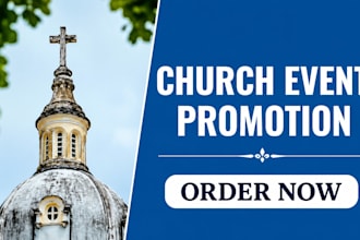 do church promotion ,church event