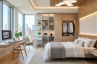 create ai architectural concepts, interior renders and walkthroughs