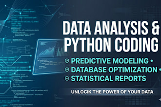 perform statistical data analysis and predictive modeling in python