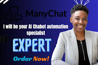 be your ai chatbot expert on instagram facebook to boost sales using manychat