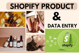 upload shopify magento bulk products content listing and accurate data entry VA