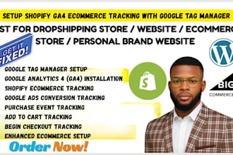 setup ga4 woocommerce tag manager fix ecommerce google ads conversion tracking