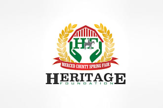 make merced county spring logo with fair heritage foundation