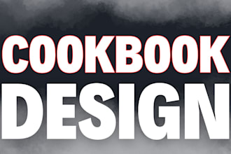 do cookbook design, recipe design