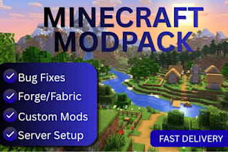 create, fix and troubleshoot your modpack minecraft
