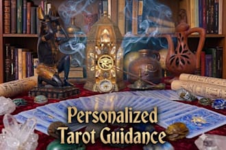answer your questions with a custom tarot reading
