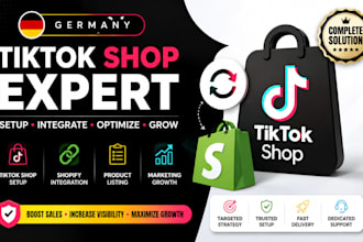 germany tiktok german shopify tiktok shop setup tiktok dropshipping tiktok ads